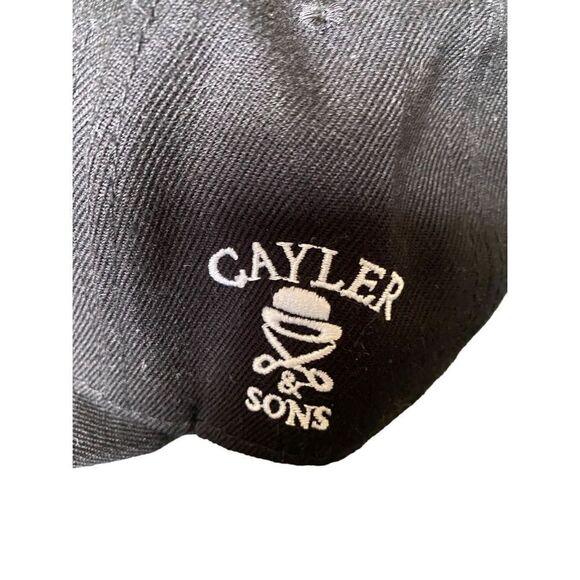 Rolling blunts Cayley & sons black adjustable, snapback hat  - Picture 4 of 6